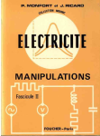 Manipulations d’électricité